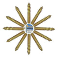 12 Pack 1/4-20 x 1-1/2 Inch Hanger Bolts 1/4-20" Double Headed Bolts 1/4 Wood Dowel Screw Self-Tapping Screw Hanger Bolts for Furniture Double Head Threaded Rods Bolt 37mm Length - size: 1/4-20"x1-1/2"-12PCS