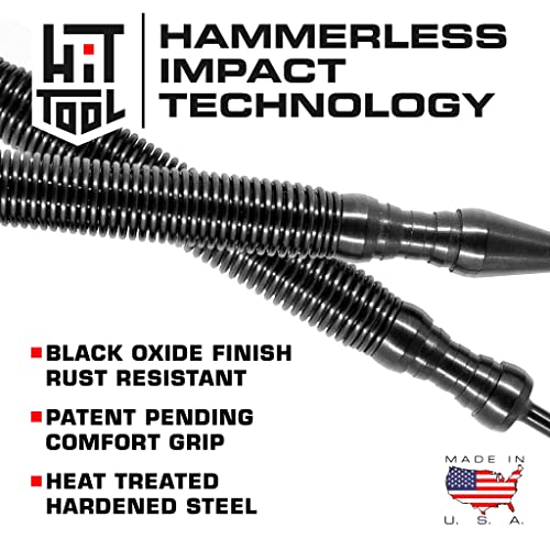 HIT Tool - Pro Finish Kit - Combination Nail Setters - Four Sizes