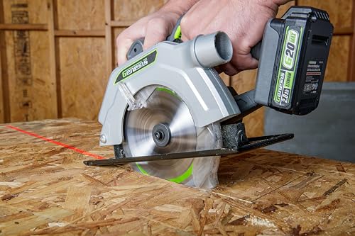 Genesis 6-1/2" Thin-Kerf 24T Circular Saw Blade for Genesis GLCS2065B Cordless Circular Saw - style: 6-1/2 in. Circular Saw Blade
