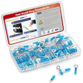 16-14 AWG/Gauge Heat Shrink Ring Terminal Kit Wire Connector Cable End Lugs - size: 16-14AWG-100pcs