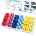 TICONN T Tap Wire Connectors, T Wire Quick Splice Connector, T Connectors for Wiring with Storage Case (120 Pcs) - style: 120 Pcs