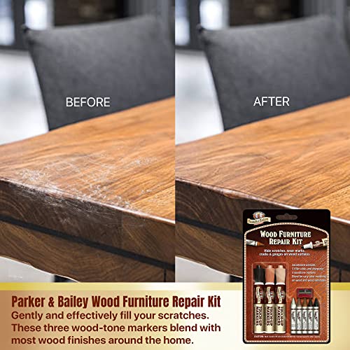 Parker & Bailey Wood Furniture Repair Kit, 3 Count