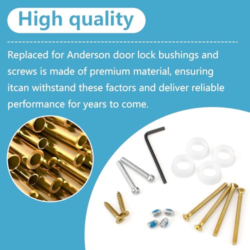 Bushing Screw Pack 1/2 Diameter Replacement Andersen Newbury Patio Door