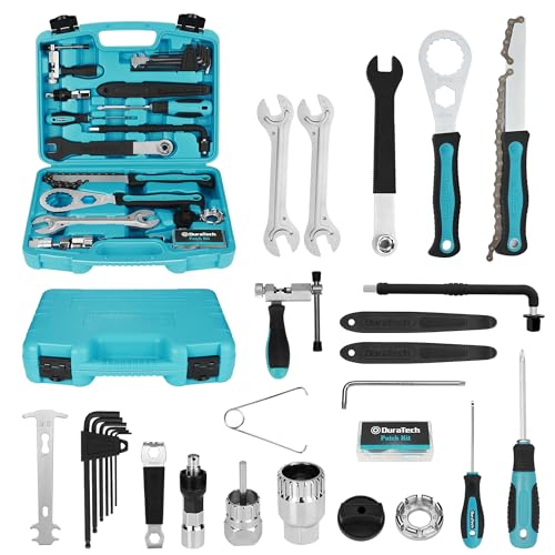 DURATECH 35PC Bike Repair Tool Kit with Carry Storage Case - size: 35 PC