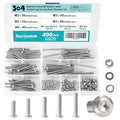 M3 Button Head Socket Cap Screws Bolts Washers Nuts Assortment Kit - size: Button M3x30/35/40/45/50 mm