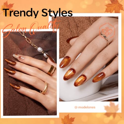 modelones Cat Eye Magnet for Glass Bead Cateye Fall Gel Polish Nail Stuff - color: A White Glass Bead Nail Magnet
