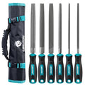 LIBRATON 6PCS Metal File Set, Metal Files, Metal Files for Steel - style: Metal File-6PCS