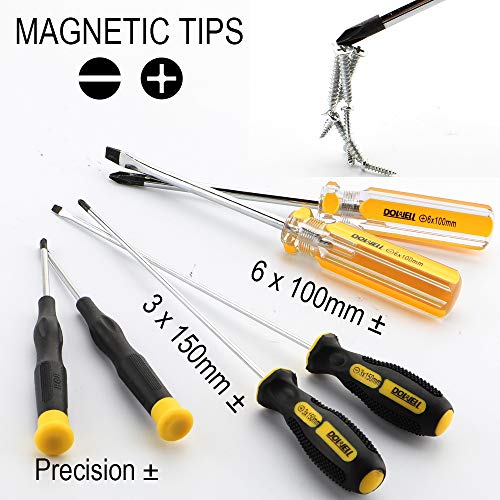 DOWELL 24 pcs Homeowner Tool Set, Home Repair Hand Tool Kit - size: 24PCS