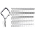 108 Pcs 304 Stainless Steel Ceiling Hooks for Plants & Lights - size: 108PCS