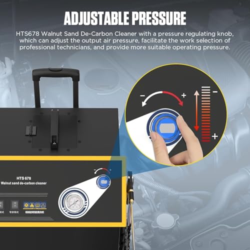 Walnut Blaster, Walnut Blaster Kit for Carbon Cleaning - size: 1500W Walnut Blaster