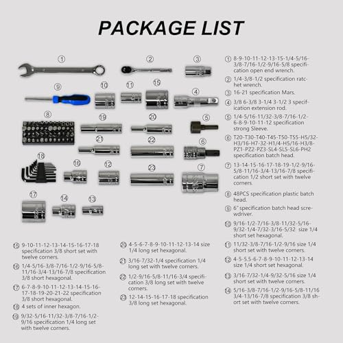 266PCS Tool Set, Socket Ratchet Wrench Tool Kit with Portable Drawer Tool Box, Complete Tool Box Set Hand Tool Set with Storage Case, Mechanic Tool Set for Home Auto Repair Garage DIY - color: 266pcs - Black&blue