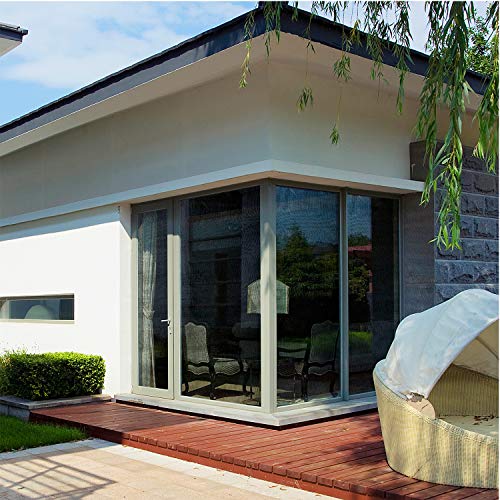 BafloTEX Fiberglass Screen Mesh, 36 x 84 Inch Window and Door Repair Kit - size: 36"x84"