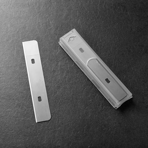 ALLWAY WSB10 Replacement Scraper Blades with Dispenser, 4", 10 Pack - style: Replacement Scraper Blades (10 Pack)