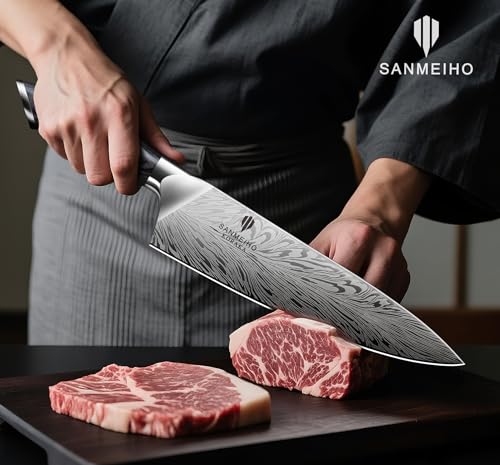5PCS Knife Set, Kitchen Knife Sets in Powder Steel - size: 5PCS Knife Set