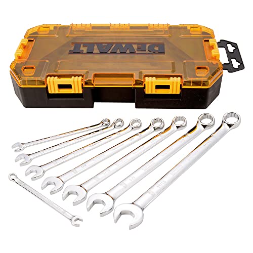 DEWALT Wrench Set, SAE Combination, 8 Piece (DWMT73809) - style: SAE wrench set