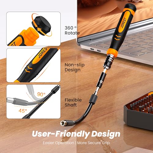 JOREST 115 in 1 Precision Screwdriver Set, Magnetic Electronics Tool Kit - style: 115 in 1