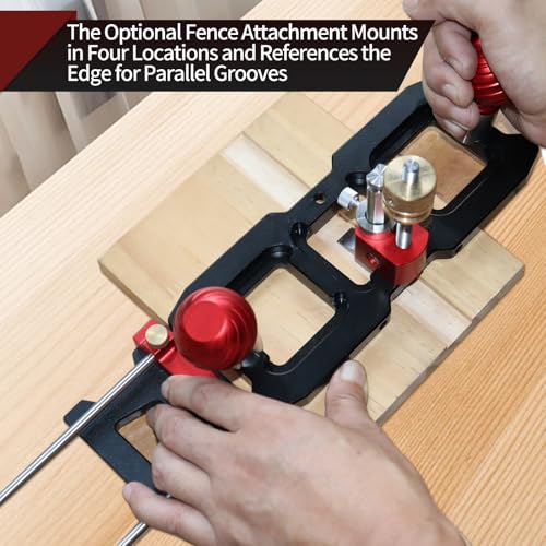 Router Plane, Precision Quick Adjust Depth Adjustment Handheld Planer Aluminum Alloy Woodworking Tool for Corner Tuning Cutting Dados Grooves Mortise DIY Carpentry
