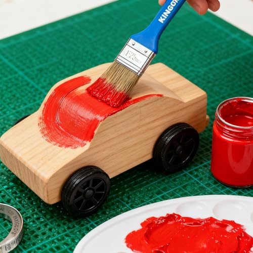 King Origin Versatile Paint Brush Set 40 PCS 1 Inch Paint Brushes - color: 40 Pack, 1 Inch