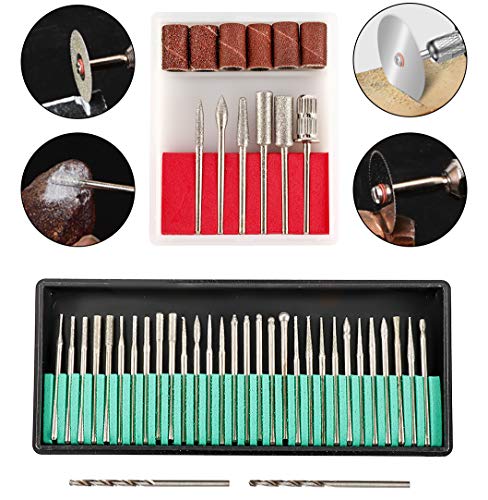 Toolly 108 Pcs Engraving Tool Kit, Multi-Functional Electric Corded Micro Engraver Etching Pen DIY Rotary Tool for Jewelry Glass Wood Metal Ceramic Plastic