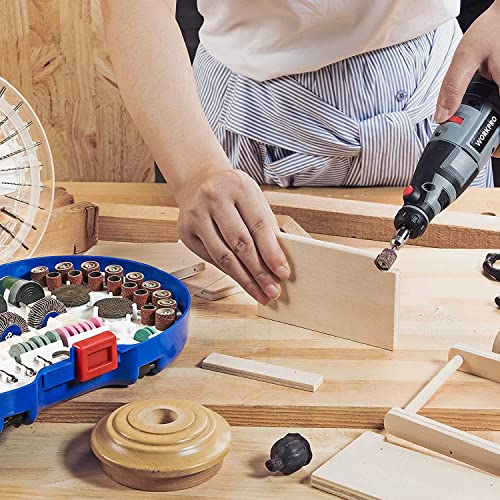 WORKPRO 276-Piece Rotary Tool Accessories Kit for Cutting Sanding Polishing - style: 276-Piece Rotary Tool Attachments