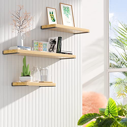 HOZE Heavy Duty Metal Shelf Brackets 10-Inch, Set of 6, Modern Black Matte Finish, 1/5" Thick Steel, Easy-to-Install, Strong Support for Shelves, Versatile & Stylish (10 Inch - 6 Pack) - size: 10 Inch, style: 6 Pack