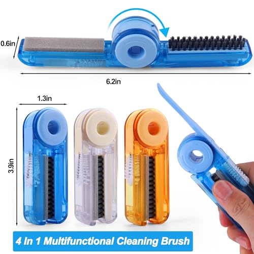 XANGNIER 4 in 1 Multifunctional Cleaning Brush,Water Bottle Cleaner Brush - color: 4 in 1 Multifunctional Cleaning Brush-3 Pack