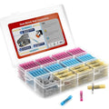 Heat Shrink Wire Butt Connector Kit Marine Waterproof Crimp Splice Terminal - size: 380 PCS