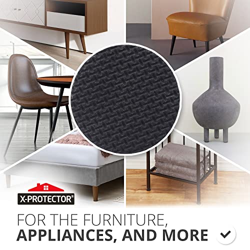 Non Slip Furniture Pads 16 pcs 1" X-Protector - Premium Furniture Grippers! - size: 16 Round 1"