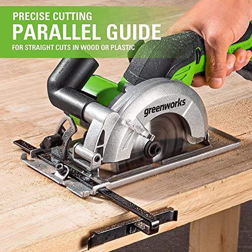 Greenworks 24V Brushless 4-1/2" Compact Circular Saw (6,500 RPM). Tool Only - size: 4-1/2", style: Tool Only