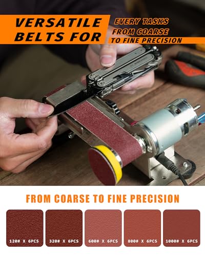 Mini Belt Sander, Electric Small Sander Knife Sharpener, 6.5"x6.5"x4.2" - size: 6.5"x6.5"x4.2"