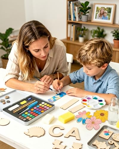 BIAJIYA 100Pc Wood Burning Kit for Adults, Beginners Woodburning Kit - color: Clear-100Pc
