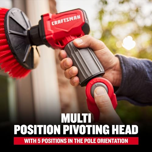 CRAFTSMAN V20 Cordless 2-in-1 Power Scrubber, Multi-Purpose, Bare Tool Only (CMCPS520B) - style: Bare Tool Only