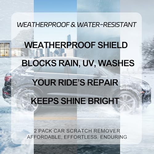 Car Scratch Remover for Vehicles, Professional Car Paint Repair Kit