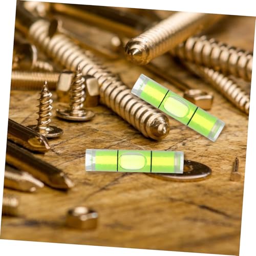 NUOBESTY Bubble Level Tool Mini Cylindrical Horizontal Bubble Level Small Spirit for Rv Camping Trailer Construction Photo Frame Alignment 1.37 in