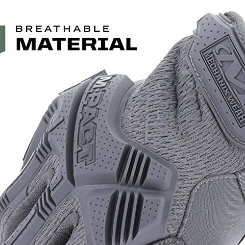 Mechanix Wear M-Pact Tactical Work Gloves Grey, Small - color: Grey, size: Small