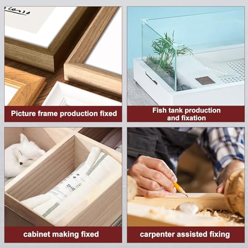 CNQLIS Corner Clamps for Woodworking Tools 45 and 90 Degree Clamps Aluminum Alloy Positioning Squares Right Angle Clamps Clamping Squares for Picture Frame Box Cabinets Drawersfor Frame Cabinet