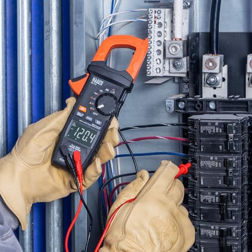 Klein Tools CL710 Digital Clamp Meter, Auto Ranging TRMS, AC/DC Volt/Current, LoZ, Continuity, Frequency, Capacitance, NCVT, More 1000V - size: Clamp Meter