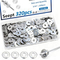 320PCS 3/16 Inch Silver Pop Rivet washers for Pop Rivets Diameter 3/16" 304 Stainless Steel pop Rivet Washer Aluminum pop Rivet washers Blind Rivet Washer - color: Silver, size: 3/16"