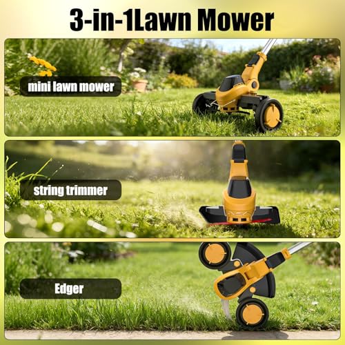 Givilo 11-Inch Weed Wacker Cordless Compatible with DEWALT 20V MAX Battery - size: 11 Inch