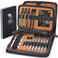 Nicpro 1.3mm Mechanical Pencil Set with Waterproof Field Notebooks - color: Multicolor with Notebook