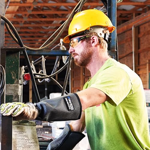 HexArmor MX250 Variomatic Safety Glasses for Men and Women | Transition Lenses | Anti-Fog | Scratch-Resistant | Metal-Free | Certified ANSI Z87| 100% UV Protected Eyewear - color: Variomatic / Trushield