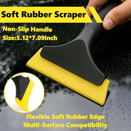 Vinyl Wrap Tool Kit with 2000W Heat Gun, Window Tint & PPF Tools - color: yellow&black