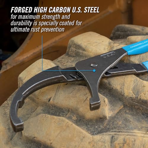 Channellock Oil Filter Plier 215 - Adjustable Slip-Joint, 5-1/2 In Max Dia - 15-Inch - size: 15 inch