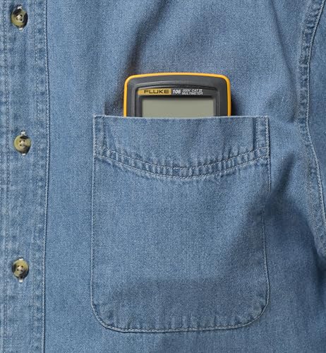 Fluke 106 (U.S.) Palm-Sized Digital Multimeter, CAT III 600V - size: 142 mm x 69 mm x 28mm, style: 106 U.S.