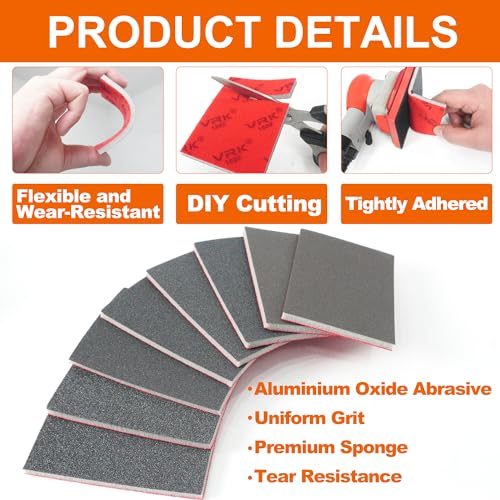 28 Pcs 3000 Grit Sanding Sponge Soft Foam Hand Sanding Blocks - style: 3000 Grit 28PCS