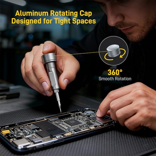 74 in 1 Magnetic Ratchet Screwdriver Set with Detachable T Handle - color: Black, size: 74 PCS