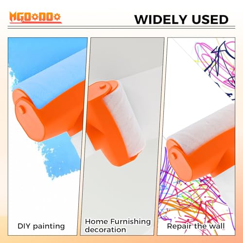 Refillable Paint Roller Kit 500ml Empty for DIY Wall Restoration & Graffiti
