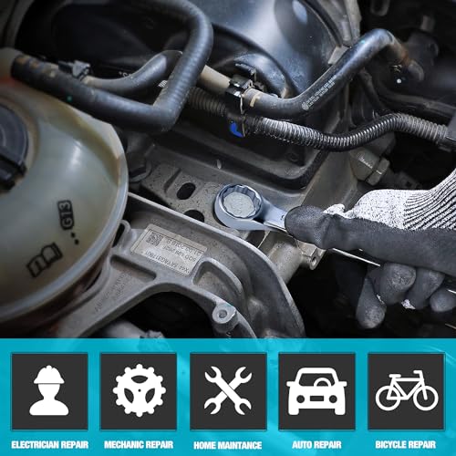 DURATECH 16mm Combination Wrench, Metric - size: 16 mm