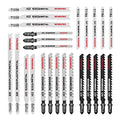 WORKPRO 25-Piece T-Shank Jig Saw Blade Set with Storage Case