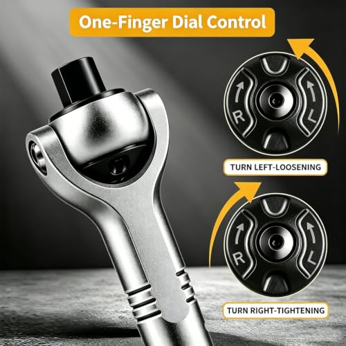 40-in-1 Magnetic Ratcheting Screwdriver Set with 180° Rotating